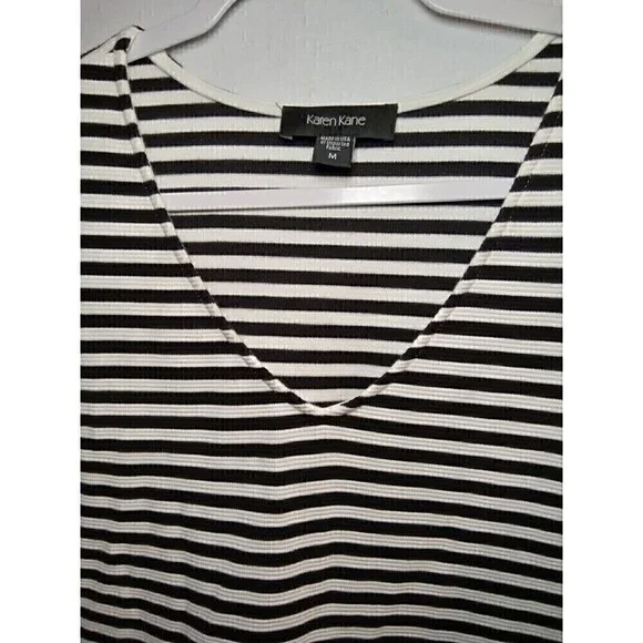Karen kane striped medium long sleeve top - Picture 6 of 12